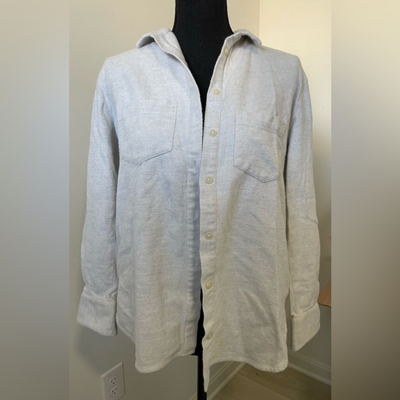Madewell Oversized Button Down Top - Picture 1 of 3